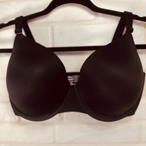 NWT Soma Enbliss Full Coverage Underwire Padded Tshirt Bra 36 DDD Black #0130